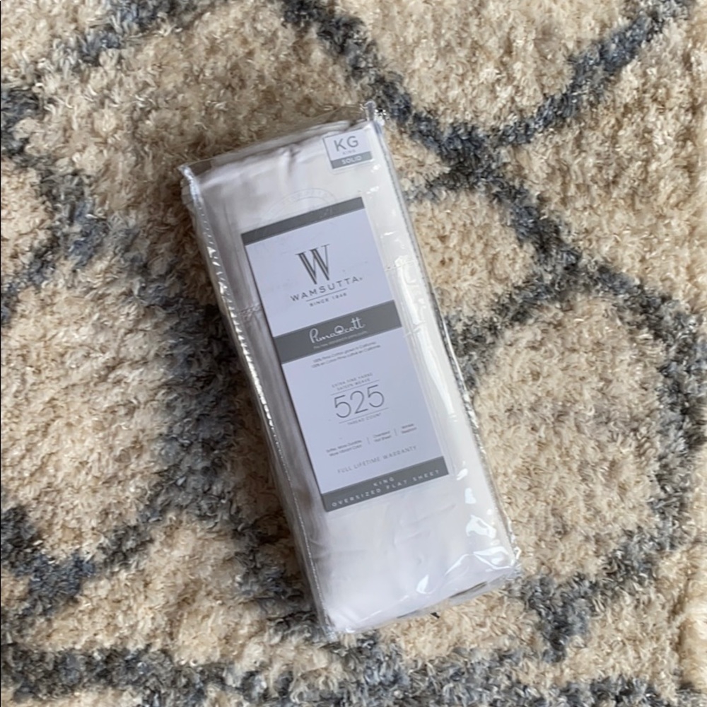 Wamsutta king flat sheet
